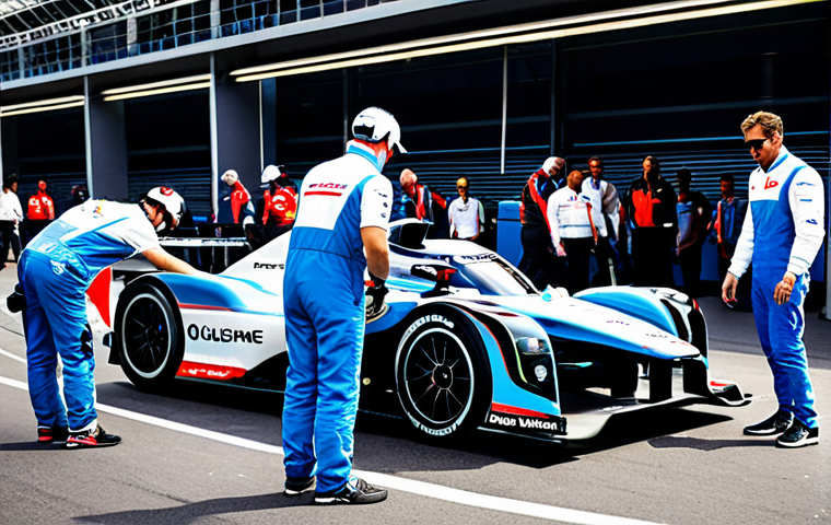 모터스포츠 사진 촬영 팁 - **
"The cockpit of a race car, fully visible, appropriate for all ages, showcasing the steering whe... 모터스포츠 사진 촬영 팁 - **
"The cockpit of a race car, fully visible, appropriate for all ages, showcasing the steering whe...