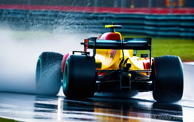 F1 타이어 전략 - **"High-Energy F1 Pit Stop: The Ballet of Speed and Precision."**
    A dynamic, low-angle shot capt...