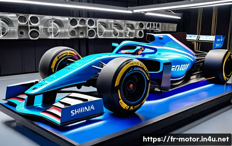 Découvrez les secrets de la peinture des bolides de F1 pour un résultat époustouflant 3 F1 레이싱 머신 페인트 공정 관련 이미지 1